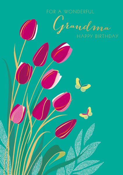 Grandma Birthday Card By Sara Miller London